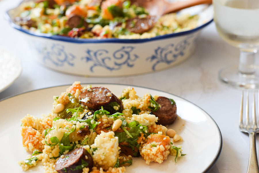 Mediterranean Sausage Salad Recipe