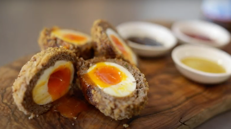 Venison Scotch Eggs Recipe Video
