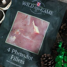 Load image into Gallery viewer, Vacuum Pack of 4 Pheasant Breast Fillets
