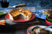 Load image into Gallery viewer, Venison Red Wine Cranberry Family Pie 600g
