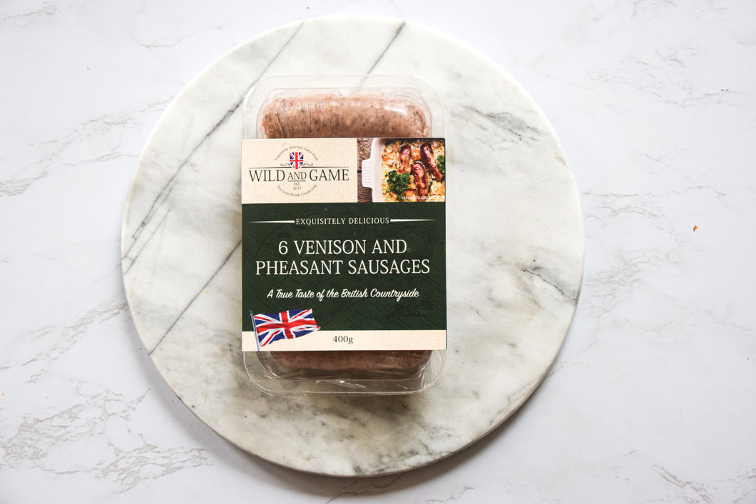 Venison and Pheasant Sausages